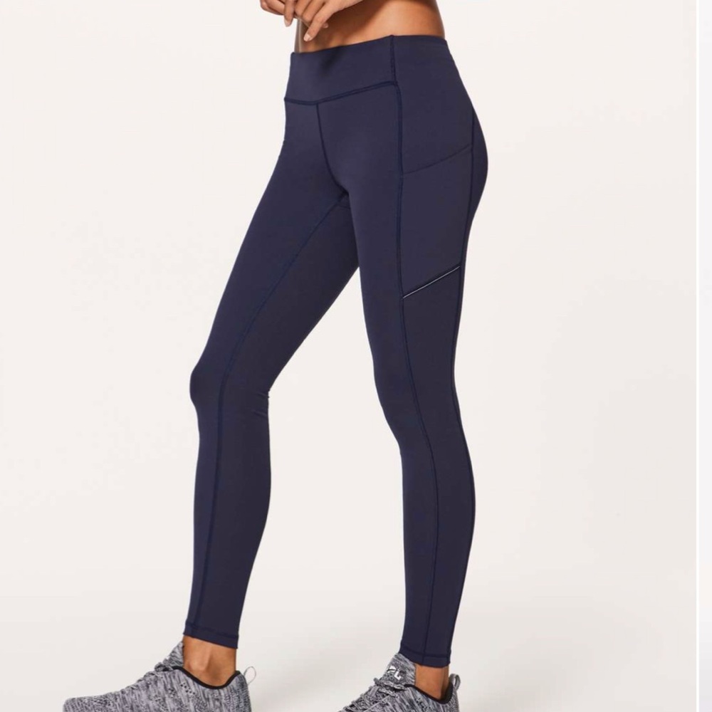 Lululemon Speed Up Tight *Full-On Luxtreme 28" in Midnight Navy
